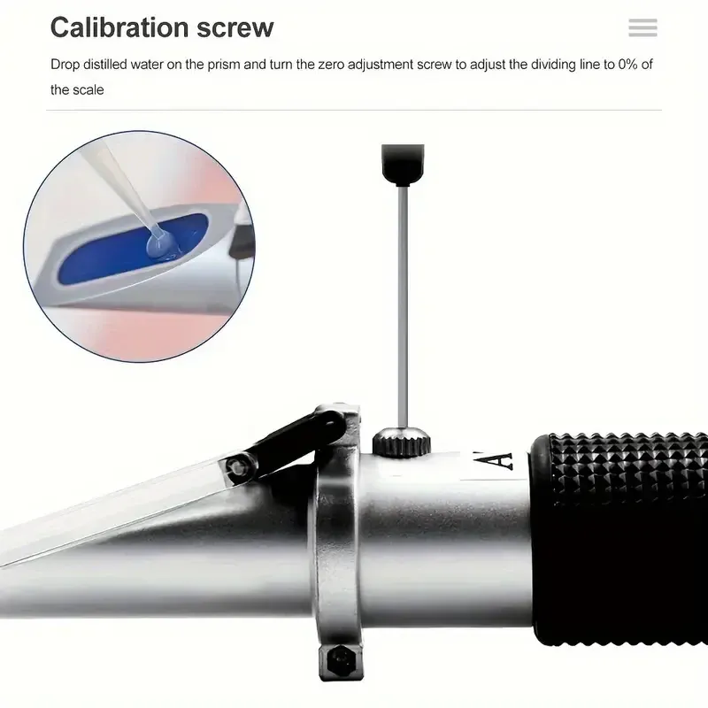 Ручной рефрактометр для измерения солености воды Киев - изображение 3