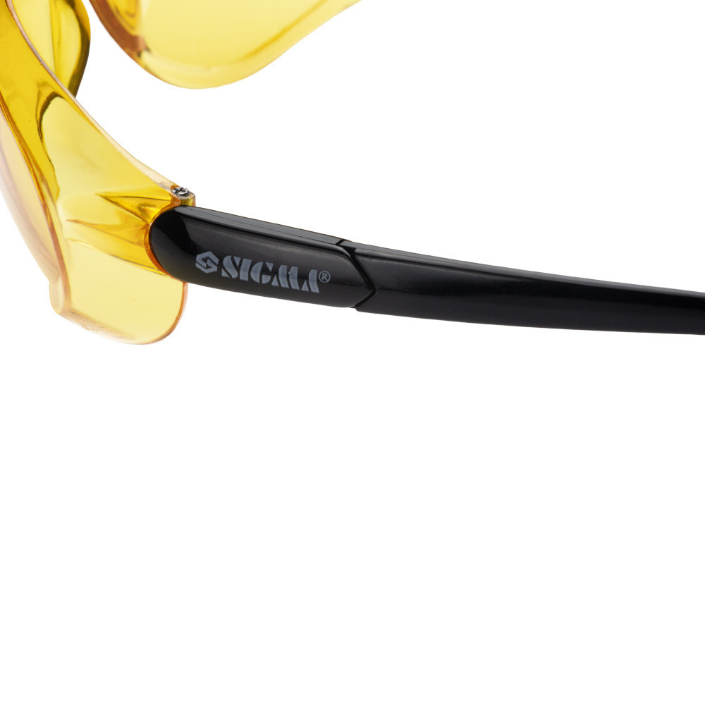 Очки защитные Python anti-scratch (янтарь) SIGMA (9410631) Киев - изображение 5