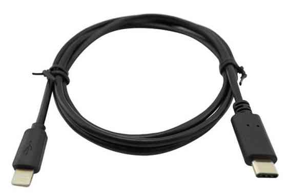 Кабель USB 3.1 Type C - Lightning M/M чорний 1м. Вінниця