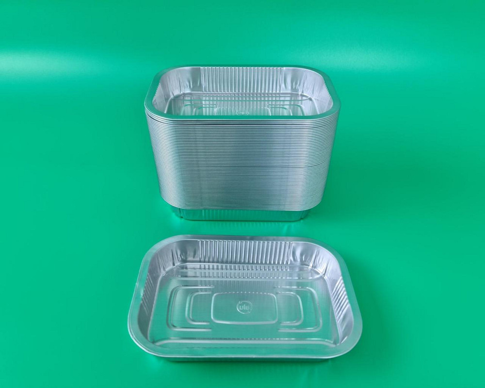 Контейнеры гладкостенные алюминиевые  800мл 273BPG (162шт) (1 пачка) Харьков - изображение 4