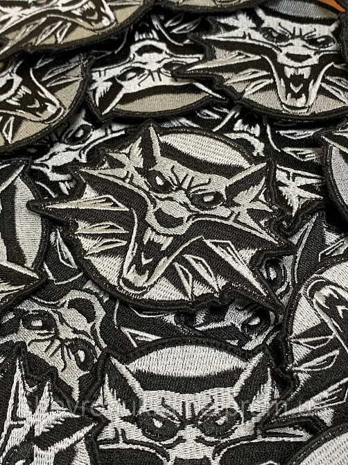 Шеврон відьмак (Форма контурна. На липучці) Розмір 10x8см Київ - фото 3