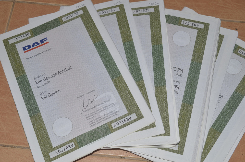 Акция. DAF. 1989 год номера подряд Полтава - изображение 1