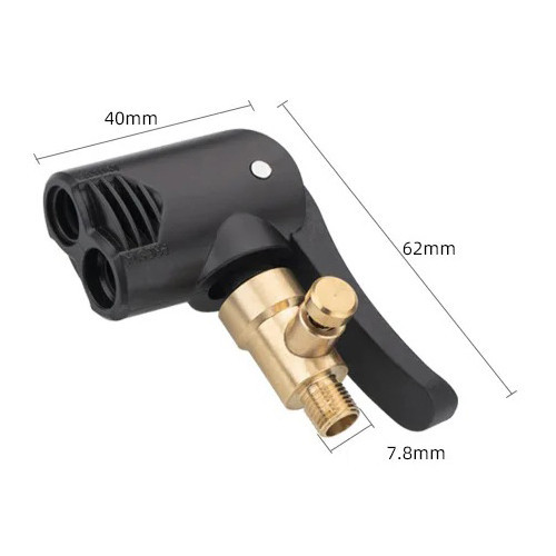 Адаптер для велонасоса 2в1 на ниппелі Presta і Schrader Київ - фото 5