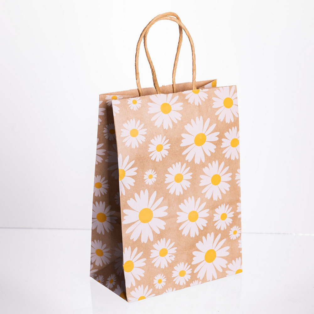 Набір крафтових подарункових пакетів 12 шт 15×8×21 см Київ - фото 2