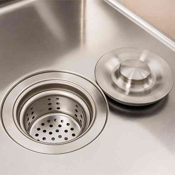 Кухонна мийка CM 78*50 L нержавійка VALESO Handmade (круглий сифон 3,0/0,8) Коломыя