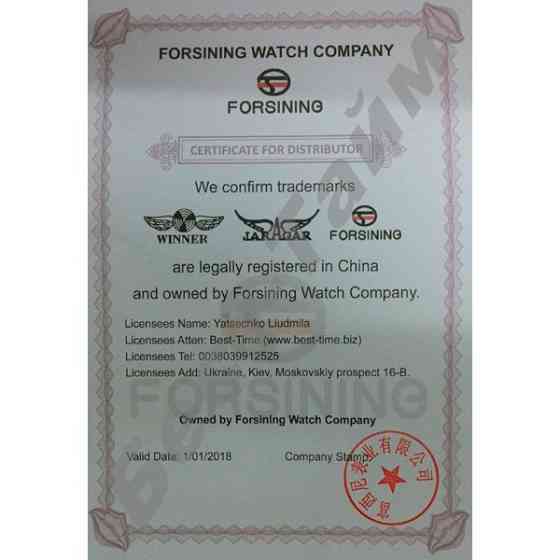 Мужские часы Winner Salvador Винница