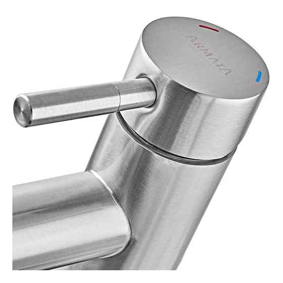 Смеситель для умывальника Armata SUS-001-A-HIGH высокий из нерж. стали (CH6477) Киев