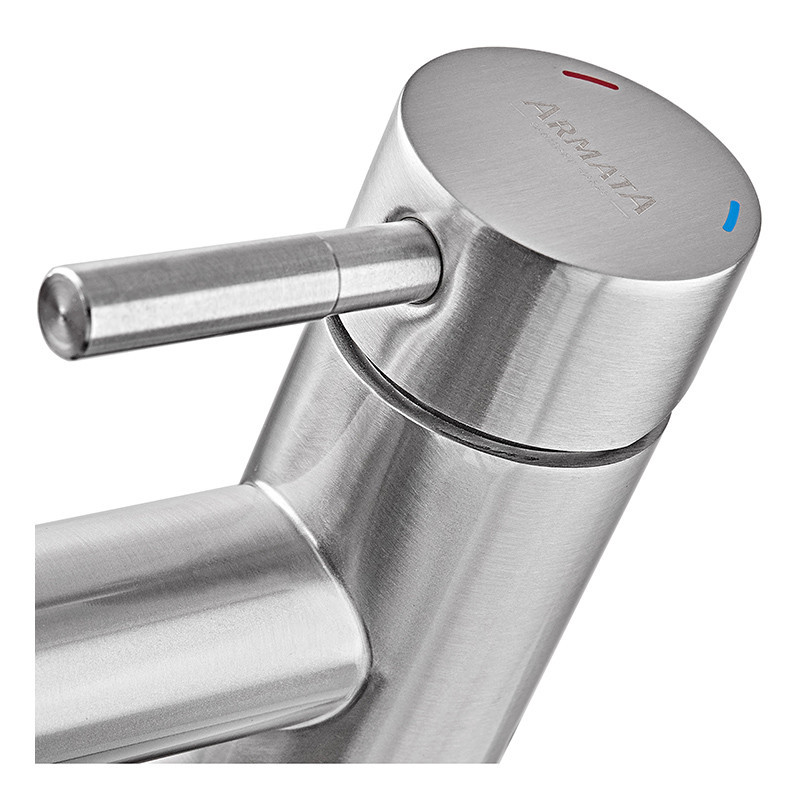 Смеситель для умывальника Armata SUS-001-A-HIGH высокий из нерж. стали (CH6477) Киев - изображение 2