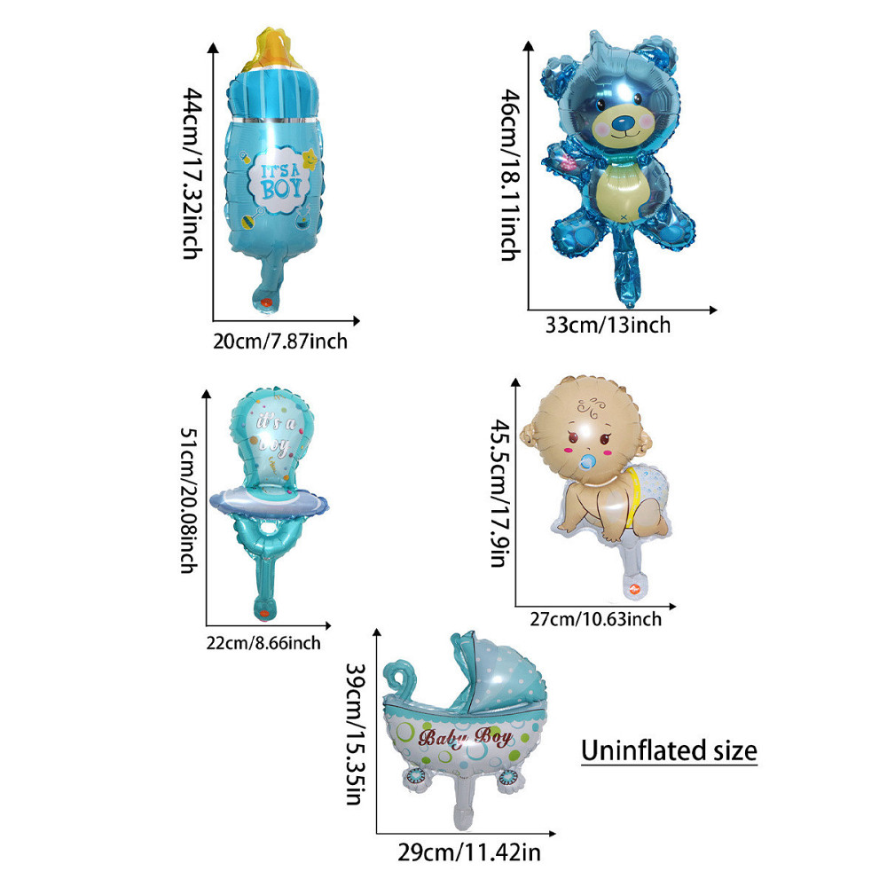 Шары на выписку мальчика 5 штук разноцветный Киев - изображение 3