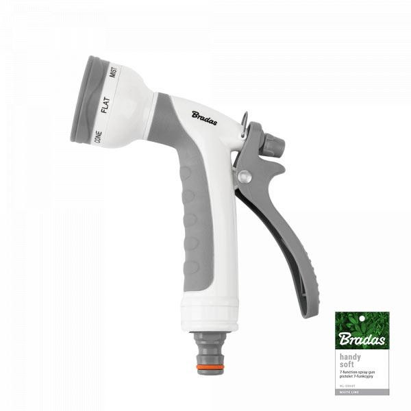Пістолет для поливу 7-функціональний HANDY SOFT, WHITE LINE, WL-EN44T Київ - фото 2