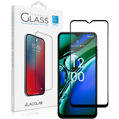 Стекло защитное ACCLAB Full Glue Nokia G42 5G Black (1283126582097) Винница - изображение 1