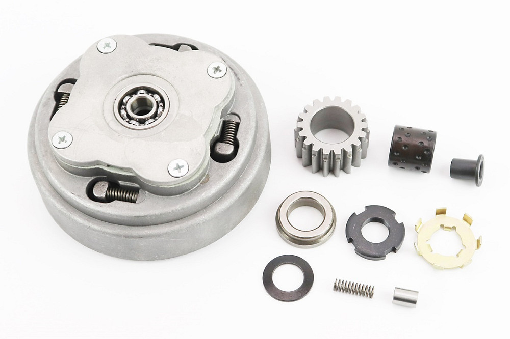 Зчеплення дводискове у зборі (кошик) Delta 70/110cc "механіка" + 6 деталей Киев - изображение 1