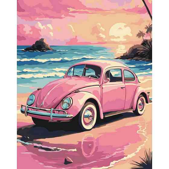 Картина за номерами "Рожевий жук" 12515-AC 40х50 см Вінниця