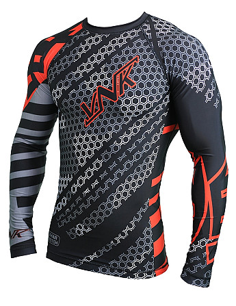 Рашгард з довгим рукавом VNK Contact Red XL Каменское - изображение 1