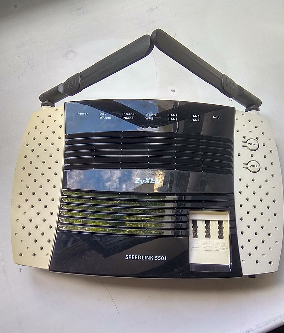Роутер Zyxel speedlink 5501 (Б клас) Луцк - изображение 1