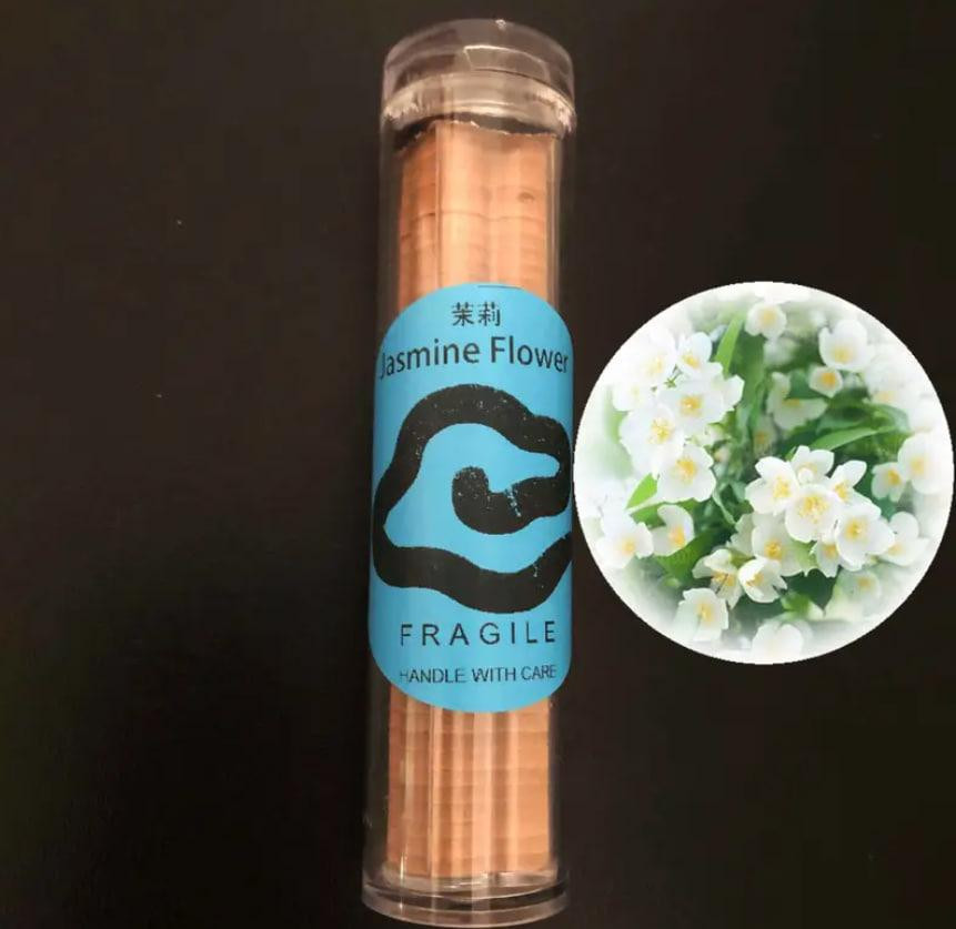 Набор из 38 ароматических таблеток Жасмин в форме облаков – Жасмин в тубусе, ароматерапия для релакс Киев - изображение 1