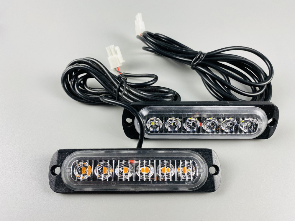 Маячок проблисковий стробоскоп 24 led діодів IP65 led chip 3030 6500K, автомобільний стробоскоп Мукачево - фото 5