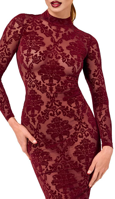 Сукня Noir Handmade F384 Kink Royal midi dress XS Sex Aura Київ - фото 3