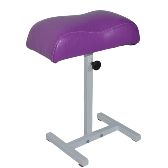 Підставка педикюрна на білій ніжці. Фіолетовий Київ