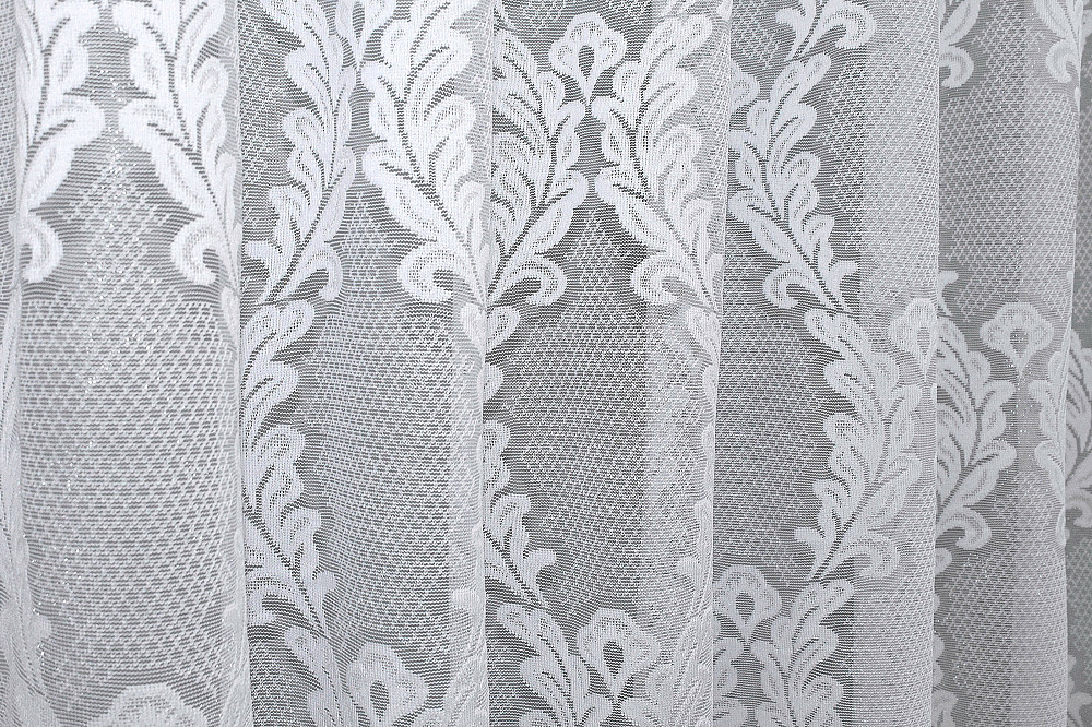 Тюль VR-Textil 716т Жакард Білий 300х270 см (40-980) Київ - фото 7