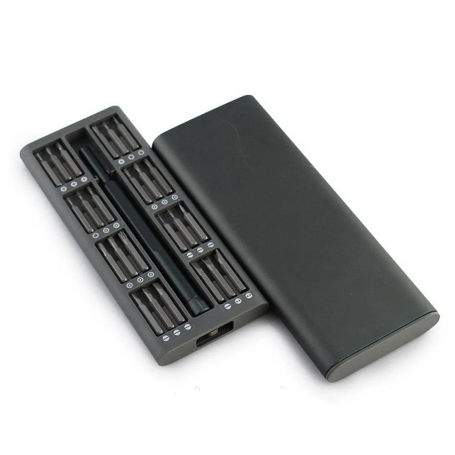 Викрутка з набором насадок у футлярі 7344, 48 насадок Вінниця - фото 2