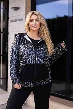 Леопардовый спортивный костюм демисезонный Kaspi 54-56 Киев