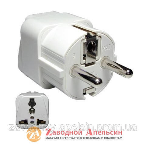 Перехідник адаптер потрійний з англійської вилки Одеса - фото 1