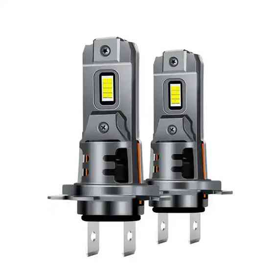 LED автолампа H7 STELLAR S25 24W 3800Лм 6000K CANBUS с кулером 1:1 с галогеном (2 шт) Винница