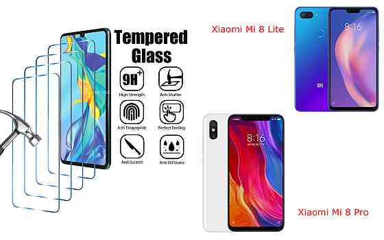 Защитное стекло ArmorGlass для Xiaomi Mi 8 Lite, Mi 8 Pro – устойчивое к царапинам и ударам Киев
