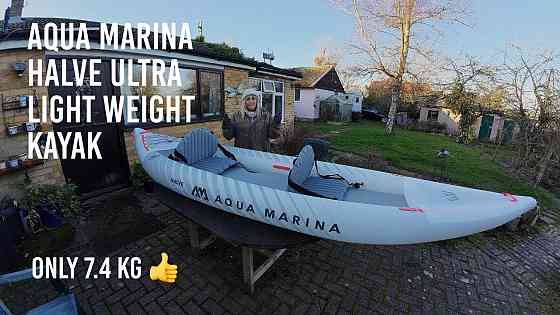 Каяк Halve — Ultra-light Packayak 4 метри, 7,4 кг Aquamarina Київ