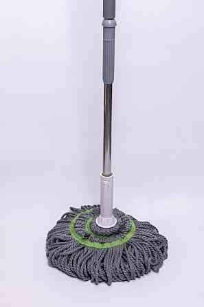 Household Швабра з самовіджимом з мікрофібри, універсальна, обертається на 360°, телескопічна р Київ