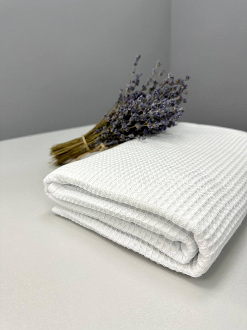 Вафельний рушник Ideal Textile 40х60 см білий 220 г/м2 (56860837) Чернівці - фото 4
