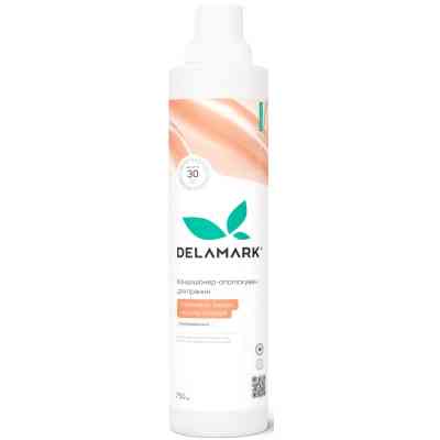 Кондиціонер для білизни DeLaMark З ароматом імбиру, мускусу та кедра 750 мл (4820152333827) Вінниця