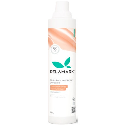 Кондиціонер для білизни DeLaMark З ароматом імбиру, мускусу та кедра 750 мл (4820152333827) Вінниця - фото 1