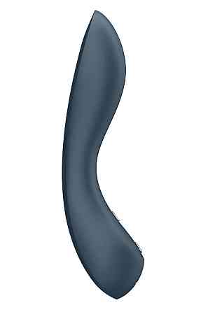 Вибратор с механизмом движения вверх и вниз Satisfyer G-Spot Wave 4 серый Sex Aura Киев