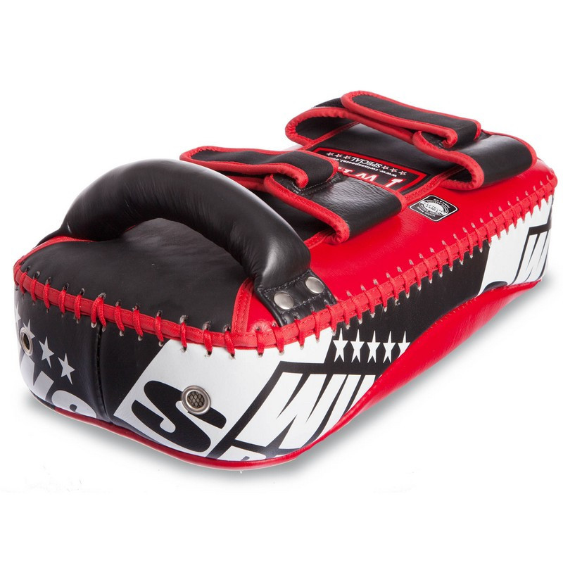 Пады для тайского бокса Тай-пэды TWINS FKPL2-43-M размер 37х19х9 см красный Киев - изображение 3