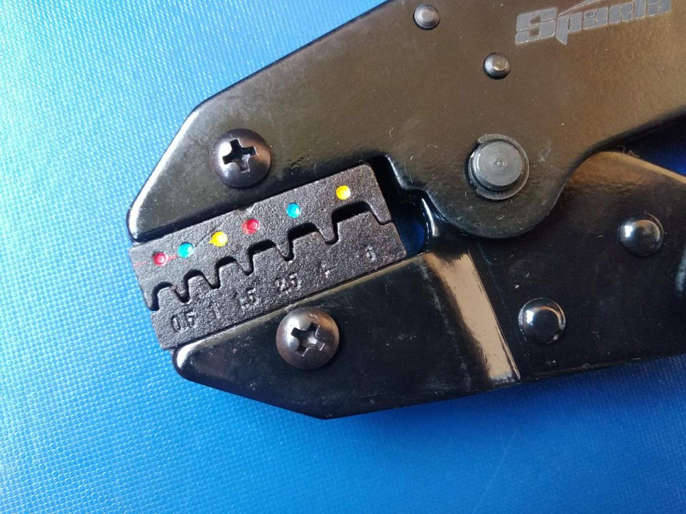 Клещи, 0,5–6 мм, для обжима электрокабеля SPARTA Полтава - изображение 1