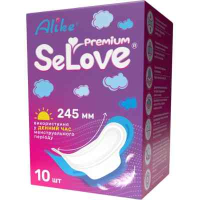 Гігієнічні прокладки SeLove 245 мм 10 шт. (4820209800265) Вінниця