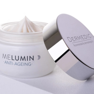 Крем для лица Dermedic Melumin Ночной крем-концентрат против пигментации 50 мл (5901643177102) Винница - изображение 3