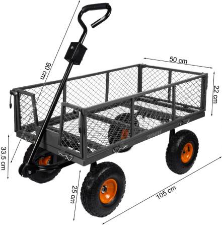 Тележка садовая Maltec 100л (Польша) Киев