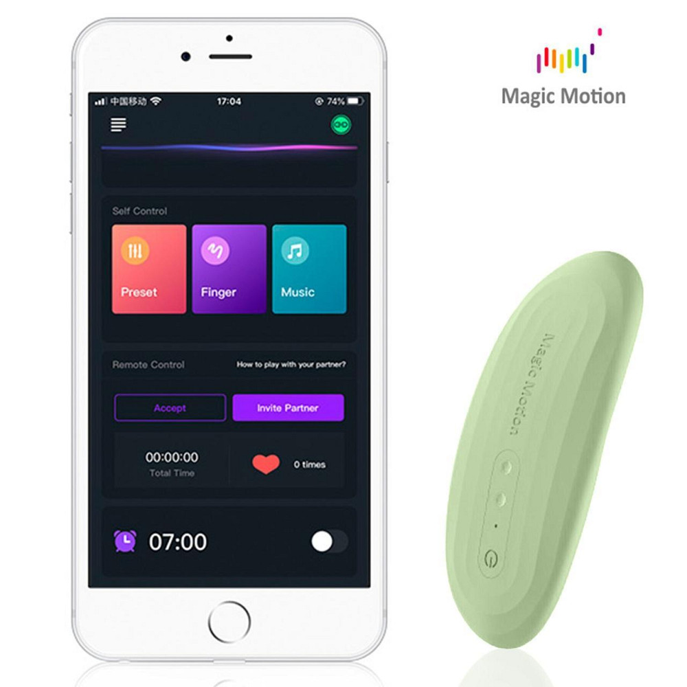 Смарт-вибратор в трусики Magic Motion Nyx Green Sex Aura Киев - изображение 1