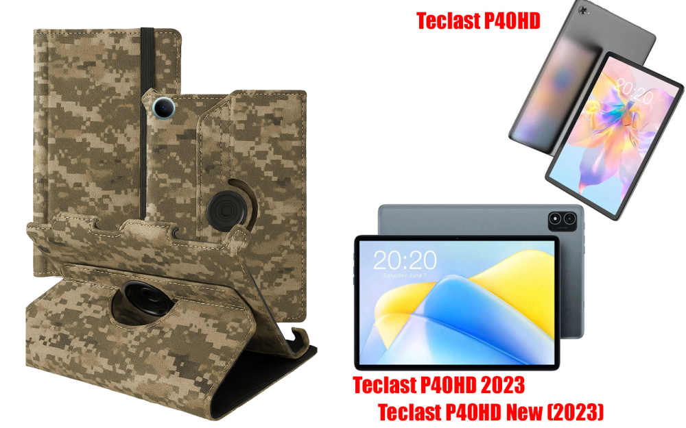 Чохол Spinner360 для планшета Teclast P40HD, P40HD 2023, P40HD New 2023, колір Xaki Київ - фото 1