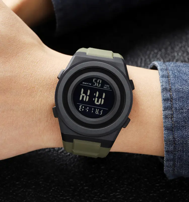 Чоловічий спортивний наручний годинник Skmei 2080 (Зелений) Київ - фото 6