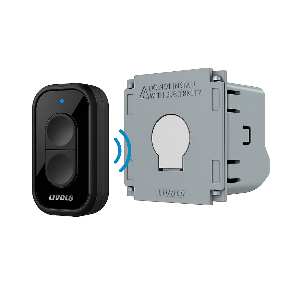 Радіокероване (дистанційне) реле з пультом LIVOLO, 5А 230В, без нейтралі, модуль (VL-FC1Z2-2G/VL-XR006) Коломия - фото 9