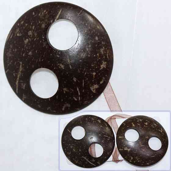 Магніти для штор і гардин (123м) Шейла набір 2 шт Коричневий (81-034) Київ