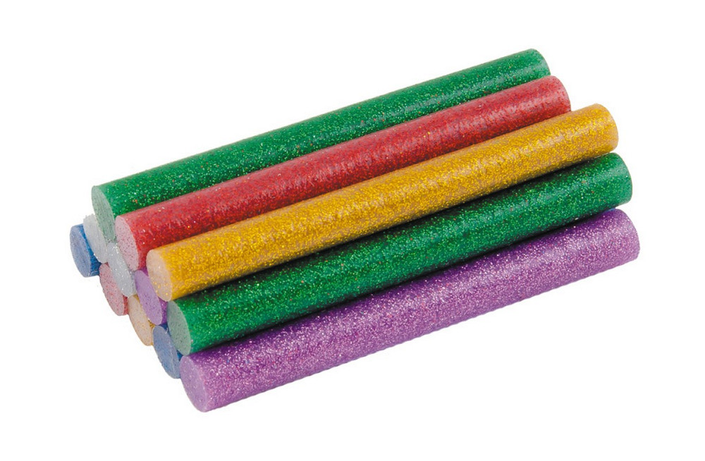 Стрижні клейові MASTERTOOL 11.2х100 мм 12 шт кольорові перламутрові 42-0156 Коломия - фото 2