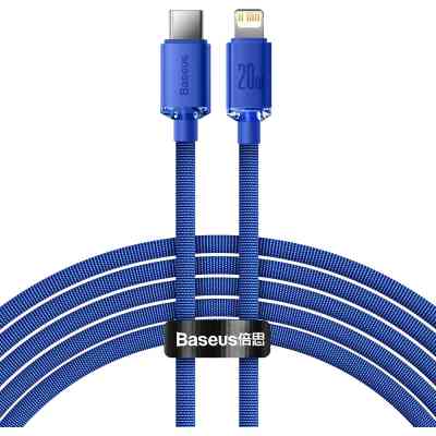 Дата кабель USB-C to Lightning 2.0m 20W blue Baseus (CAJY000303) Винница