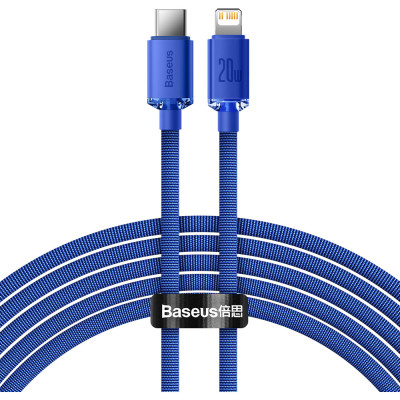 Дата кабель USB-C to Lightning 2.0m 20W blue Baseus (CAJY000303) Винница - изображение 1