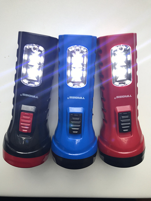 Ліхтар ручний LED TIROSS TS-1129 – 2 з вбудованим акумулятором 500 mAh кемпінгова лампа світить до 15 годин Кам'янське - фото 7