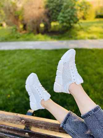 VLADEKS Кросівки жіночі VLADEKS 1074/1 білі (весна-літо, шкіра натуральна) (4642) Коломыя